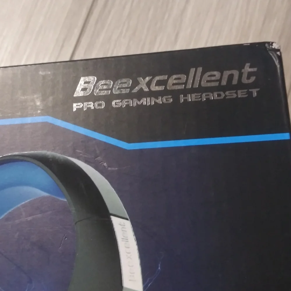 NWT Pro Gaming Headset by Bee xcellent - GM1 - Blue